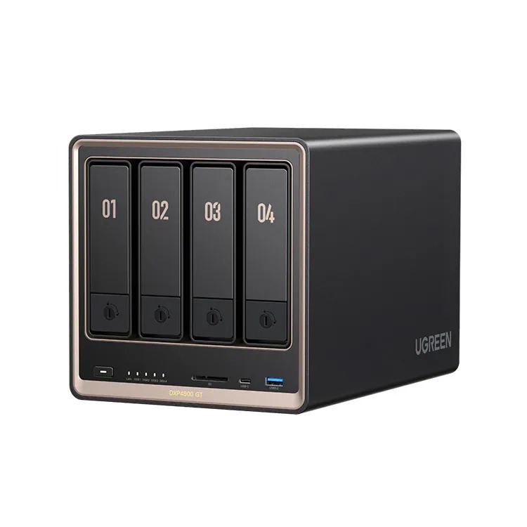 UGREEN 綠聯 NASync 4-Bay NAS 網絡儲存伺服器 - DXP4800 GT - UGREEN OA-03504