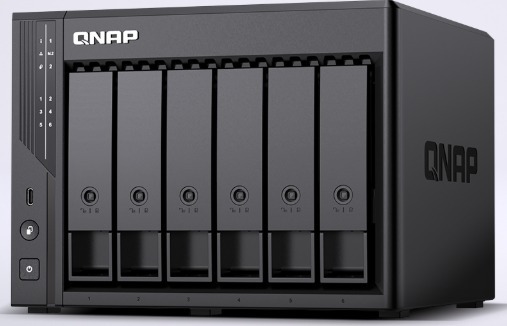 QNAP 6-bay 2.5GbE NAS 網絡儲存裝置 Qu605-N150-16G - QNAP OA-03511