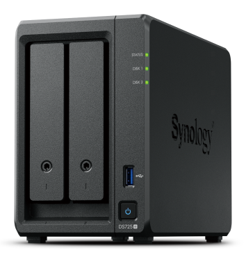 Synology Disk Station DS725+ 2Bay NAS - Synology OA-03527