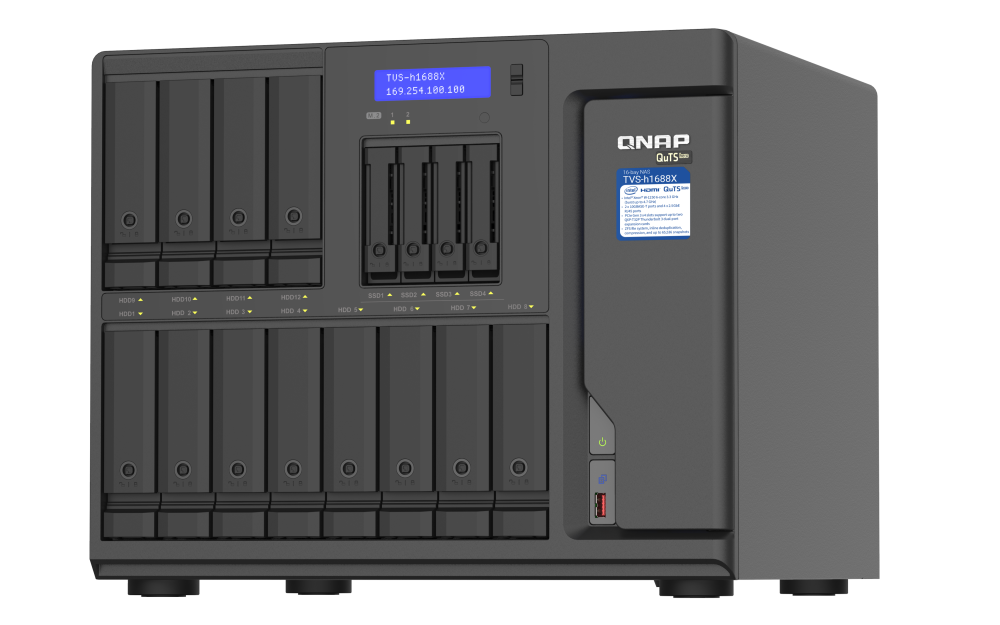 QNAP TVS-h1688X-W1250-32G Intel® Xeon® W 桌上型QuTS hero NAS - QNAP OA-03543