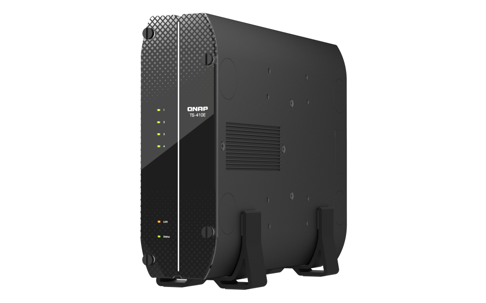 QNAP TS-410E 4 Bay Fanless Silent SSD NAS 專業級影音網絡儲存裝置 - QNAP OA-03546