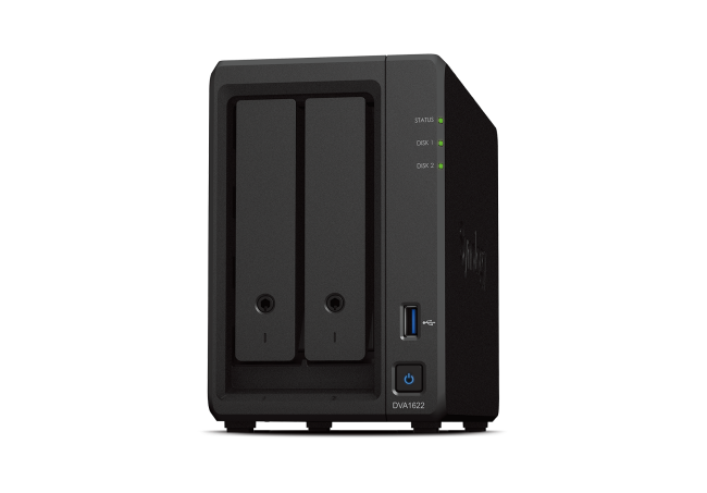 Synology DVA1622 16-Channel 2-Bay Deep Learning NVR 深度智慧影像監控系統 - Synology OA-03548