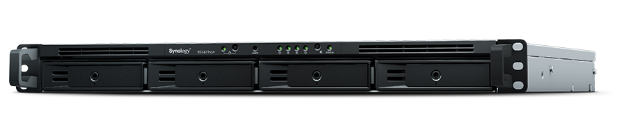 Synology RackStation® RS1619xs+ 4 Bay Rackmount NAS - Synology OA-03550