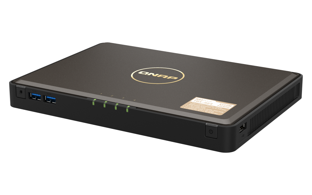 QNAP TBS-464-8G 4-bay M.2 NVMe SSD NASbook - QNAP OA-03569
