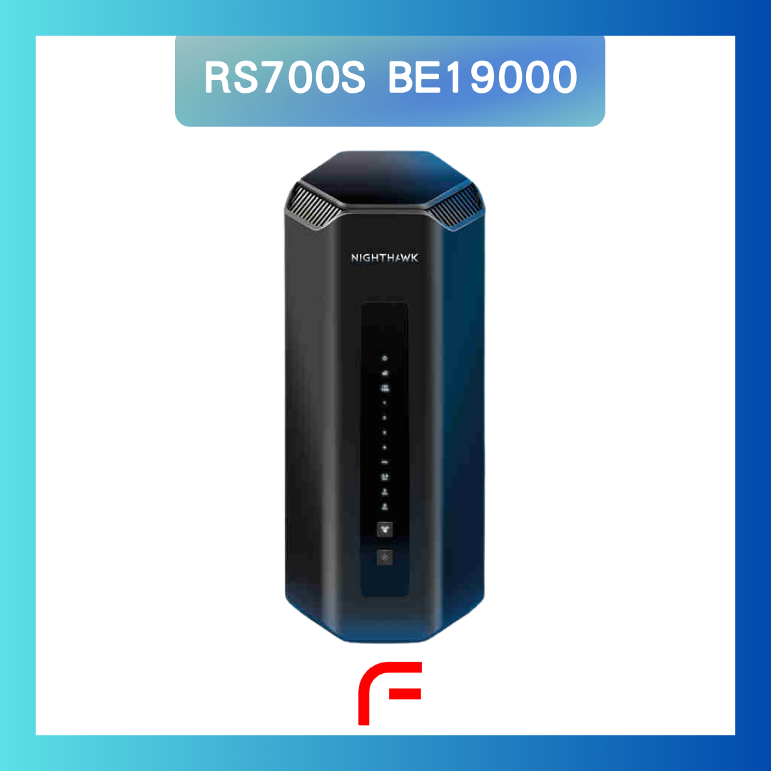 NETGEAR Nighthawk RS700S 三頻 BE19000 WiFi 7 路由器 | 10 Gig Ports | USB 3.0 | 送 1 年 NETGEAR Armor - NETGEAR OA-03908